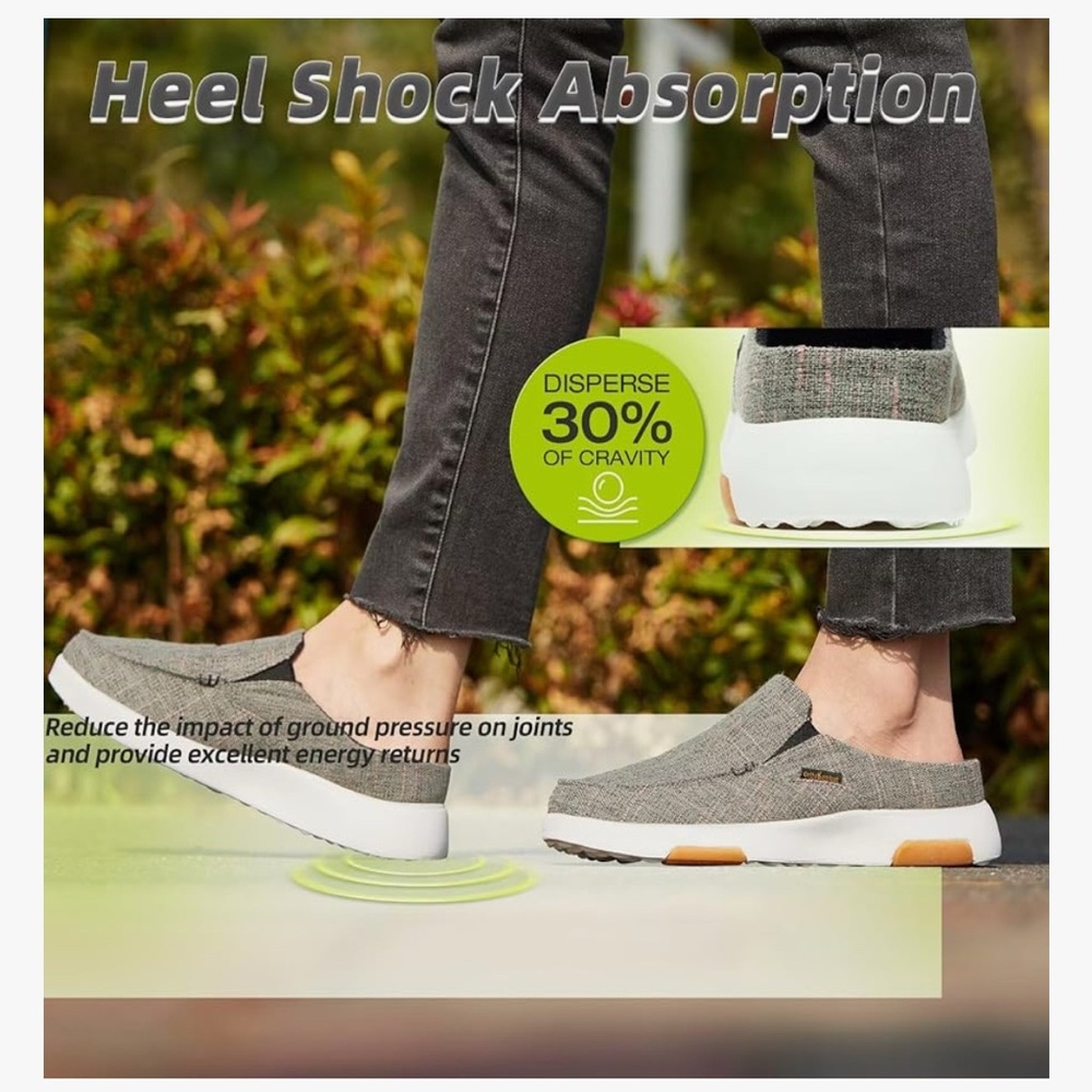 OrthoComfoot Women's Orthopedic Slip-On Loafers Walking Shoes Comfortable Arch - Picture 4 of 16